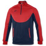 FINAL SALE - Толстовка JOMA - ESSENTIAL 1/2 ZIPPER RED-NAVY