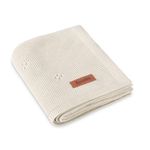 Lenjerie de pat pentru copii Sensillo 43471 Плед Rosal 80x100 Cool Beige