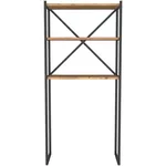 Этажерка Bofigo Для стиральной машины, металлический каркас, 66x34x160 см, Дуб (13-03-02)