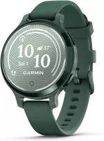 Ceas inteligent Garmin Lily® 2 Active, Jasper Green/Jasper Green, Silicone Band (010-02891-02)