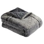 Cuvertură Bugatti fashion 3885/800 Fur blanket bugatti 150х200 Grey