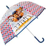 Umbrelă KiDS Licensing PW20001 Paw Partol transparent 46cm