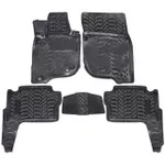 Коврик для автомобиля Aileron 61029 Mitsubishi Pajero Sport (2015-) салон (3D с подпятником) (Крепеж)