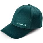 Îmbrăcăminte sport Skoda 000084300BC549 Бейсболка изумрудно-зеленая
