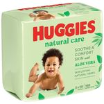 Влажные салфетки Huggies Natural Care 3 x 56 шт