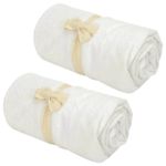 Lenjerie de pat pentru copii Premaman PCI6LL-BLA-UNQ Viscose, 120x60 cm