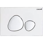 Кнопка смыва Creavit GP7001.00 white