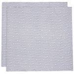 Аксессуар для пеленания Jollein 535-852-68008 Pelinci de muselina Miffy Miffy Stripe Navy, 115x115cm, 2buc