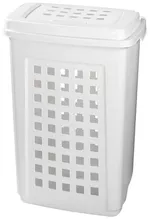 Coș pentru rufe Bisk 76902 Cos pentru rufe, 60 litri, alb