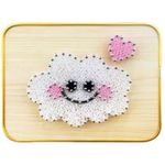 Набор для творчества miscellaneous DHBC28019 Set String Art 15x20 Nouras zambitor