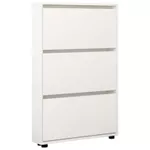 Полка для обуви Mobildor-Lux Leo Slim 70x16x125H cm White