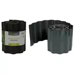 Декор ProGarden 24748 Gard decorativ pentru gradina Valuri 9m H15cm, gri