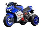 Mașină electrică pentru copii Richi (64774) Motocicleta pe acumulator albastra (JMBD583)