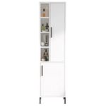 Dulap penal Trendy VI2-W 45x173x35cm, multifunctionala (GTR006716)
