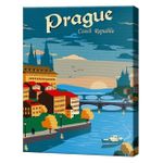 Tablou pe numere Art Gallery EX7704 30x40cm Praga. Poster