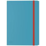 Папка для документов Leitz 46190061 Mapa din plastic cu elastic Cosy A4, albastra