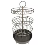 Ceaun grătar Grand Tandyr GT0036 Suport Tandoor Etajera Grilaje&Tava 4 Nivele D27