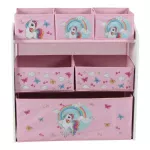 Cutie depozitare U-Grow UGDJ02-UNC Dulap depozitare jucarii Unicorns