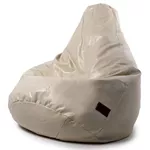 Fotoliu BeanBag Because Original Beige (95x95x120cm)