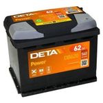 Автомобильный аккумулятор Deta DB620 Power