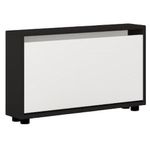Raft pentru încălțăminte Mobildor-Lux Leo Slim 90x16x47H cm Anthracite/White