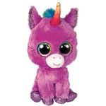 Jucărie de pluș TY TY36464 ROSETTE purple unicorn 24 cm