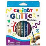 Set de creație Promstore 53248 Set carioci 6buc cu sclipici