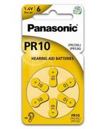 PR230, Blister*6, Panasonic, PR-230/6LB, 3.6x5,8mm, 105mAh