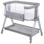 Колыбель Lionelo Luna Grey Concrete