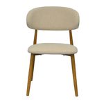 Scaun Evelin di Costacurta QT-284Wo, UF885-02 (Light beige)