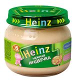 Пюре Heinz нежная индеечка 80 г с 6 мес+