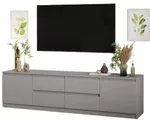 Comodă TV MebelStar NEO 4S2D 200x43x53 Grey (MBS-1266)