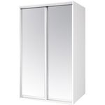 Шкаф Modern Braun Top 2 120x210x60 2 зеркала White