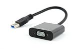 Adapter USB 3.0 male to VGA female, Cablexpert 