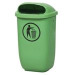 Coș de gunoi Sulo 1053902 PLASTIC 50L, verde