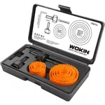 Набор головок, бит, насадок Wokin Set de 11 carote inelare pt. lemn, dim 19 mm - 64 mm| H25 mm (756711)