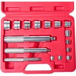 Set de unelte de mână JTC JTC-4890 pentru instalarea rulmenților și garniturilor 10-30 mm