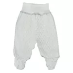 Haine pentru copii Minikin 25110556 Ажурный листик Ползунки р-р56, серый светлый, унисекс