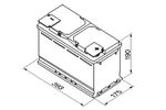АКБ Bosch S5 12V 110Ah 920EN 393x175x190 -/+ BOSCH