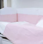 Детское постельное белье PernaMea Set lenjerie 8 piese Elegance Buline Roz (PM.100102/2)