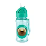 Cană cu pai Skip Hop 9Q777410 Sticluta cu pai din tritan Zoo Catelusul Pug