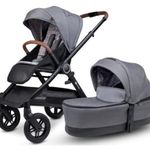 Сărucior pentru copii Petite&Mars 472840 2 in 1 Trails Ultimate Grey