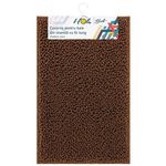 Коврик для ванной Hydro S 0440201 din chenila cu fir lung, maro, 40x60cm