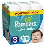 Подгузники Pampers Active Baby 3 (6-10 kg) 208 шт