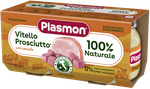 Пюре PLASMON телятина и прошутто (6 мес), 2x80 г