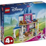 Set de construcție Lego 43283 Cinderella Animal Friends Castle