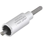 Set de tubulare, bite, duze Wolfcraft Coroana de gaurit tratata cu carburi metalice 33 (cu adaptor )3893000