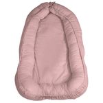 Гнездо для новорожденных Petite&Mars 353909 Babynest Feel Safe Dusty Pink, 90x60cm