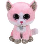 Мягкая игрушка TY TY36489 FIONA pink cat 24 cm