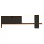 Comodă TV Hanah Home Тумба под ТВ Hanah Home Ova Oak Anthracite